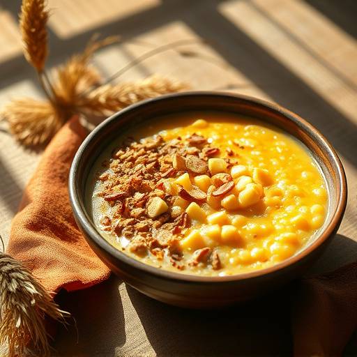 Image of quick meal consisting of maize porridge